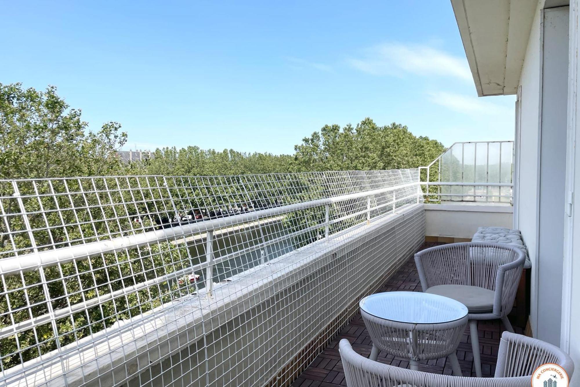 Le Penthouse - Vue Centre Ville, Proche Gare Sncf Caen Eksteriør bilde