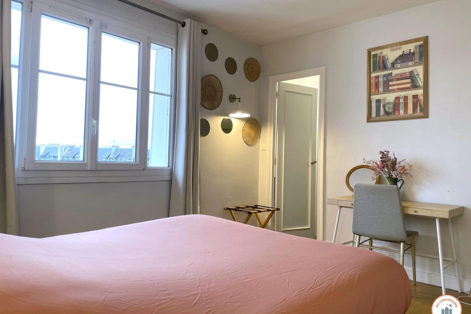 Le Penthouse - Vue Centre Ville, Proche Gare Sncf Caen Eksteriør bilde